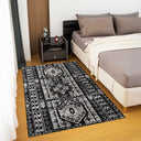 Dekoratif Salon Halısı, Makinada Yıkanabilir, Kaymaz Taban, İnce & Modern Tasarım