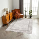 Dekoratif Salon Halısı, Makinada Yıkanabilir, Kaymaz Taban, İnce & Modern Tasarım