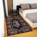 Dekoratif Salon Halısı, Makinada Yıkanabilir, Kaymaz Taban, İnce & Modern Tasarım