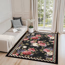 Mackenzie Modern Halı, Makinede Yıkanabilir Kaymaz Taban, İnce Salon Halısı, Mutfak Halısı ve Yolluk