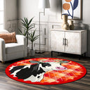 Mackenzie Modern Halı, Makinede Yıkanabilir Kaymaz Taban, İnce Salon Halısı, Mutfak Halısı ve Yolluk