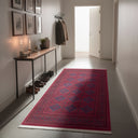 Modern Yıkanabilir Kaymaz Taban Bordo Halı – İnce Salon Halısı, Mutfak Halısı ve Yolluk