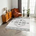 Dekoratif Modern Kaymaz Yıkanabilir Salon Halısı Mutfak Halısı Koridor Halısı Yolluk
