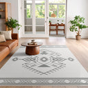 Dekoratif Modern Kaymaz Yıkanabilir Salon Halısı Mutfak Halısı Koridor Halısı Yolluk