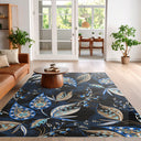 Dekoratif Modern Kaymaz Yıkanabilir Salon Halısı Mutfak Halısı Koridor Halısı Yolluk