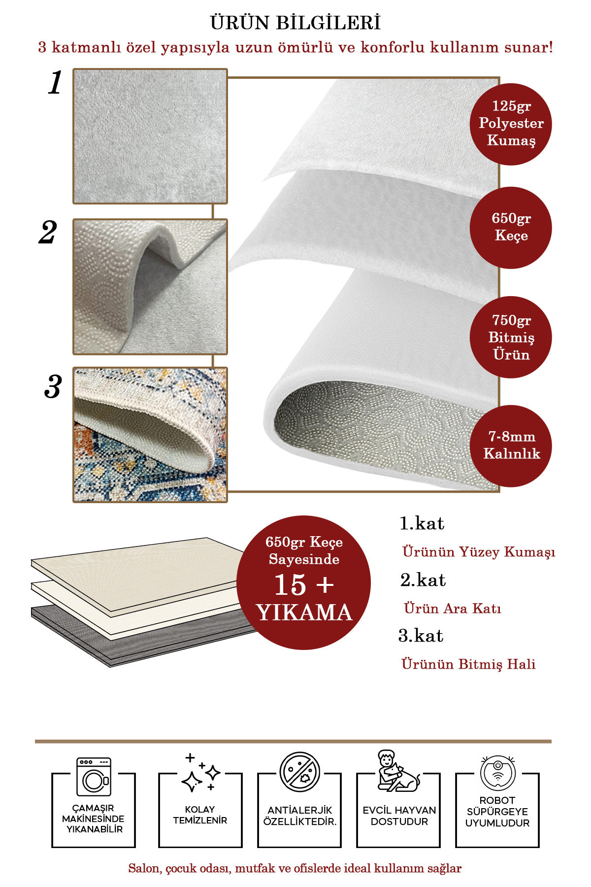 Talia Dekoratif Halı - Görsel 4